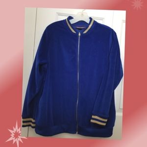 Velour Sweat Jacket